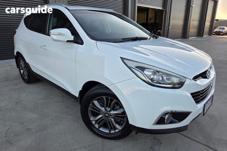 White 2015 Hyundai IX35 Wagon Se (Fwd)