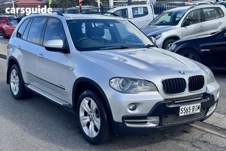 Silver 2009 BMW X5 Wagon Xdrive 30D