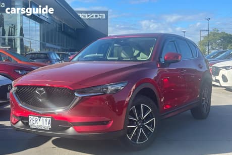 Red 2017 Mazda CX-5 Wagon Akera (4X4)