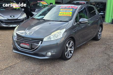 Grey 2012 Peugeot 208 Hatchback Active