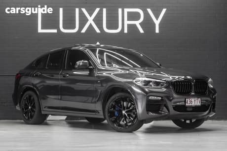 Grey 2019 BMW X4 Coupe Xdrive 30I M Sport
