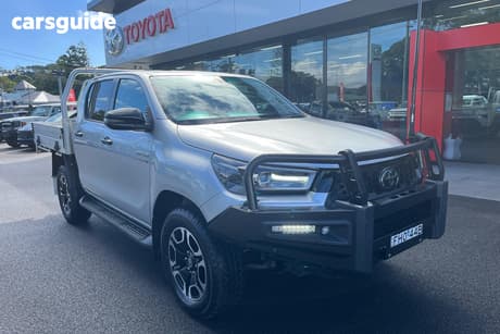 Silver 2024 Toyota Hilux Double Cab Chassis Sr5 (4X4)