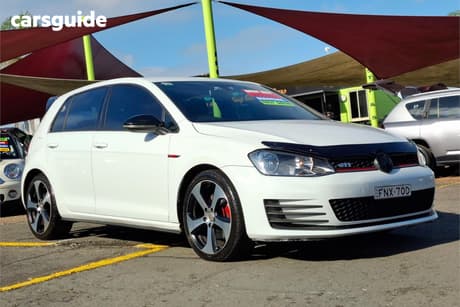 White 2013 Volkswagen Golf Hatchback Gti