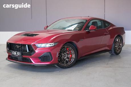 Red 2024 Ford Mustang Fastback Gt 5.0 V8