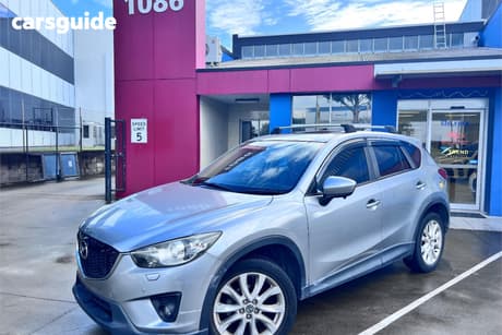 Silver 2013 Mazda CX-5 Wagon Grand Tourer (4X4)