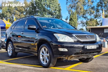 Black 2008 Lexus RX350 Wagon Sports