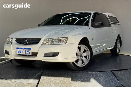 White 2007 Holden Crewman Crew Cab Utility S