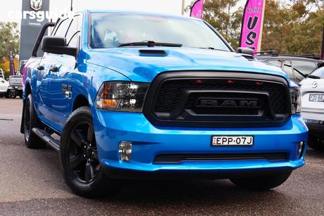 Blue 2021 RAM 1500 Crew Cab Utility Express