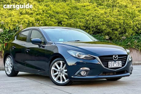 Blue 2014 Mazda 3 Hatchback Sp25 Gt