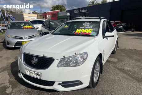 White 2014 Holden Commodore Sedan Evoke