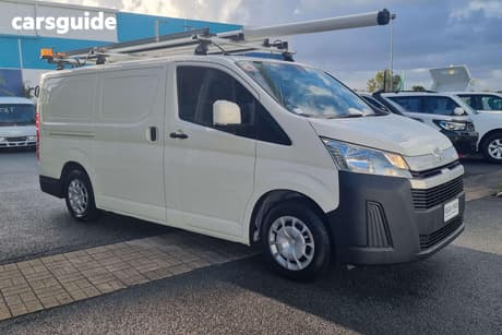 White 2020 Toyota HiAce Van Lwb Gl (Colours)