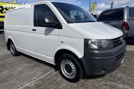 White 2013 Volkswagen Transporter Van Tdi 340 Lwb Low
