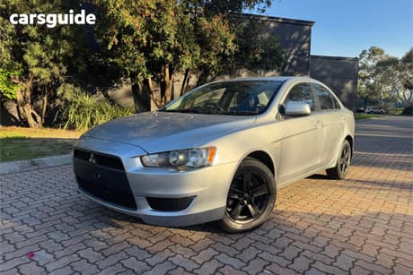 Silver 2008 Mitsubishi Lancer Sedan Es