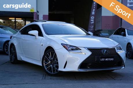 White 2017 Lexus RC350 Coupe F Sport