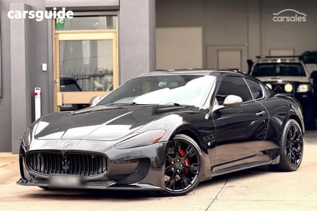 Black 2010 Maserati Granturismo Coupe S M/C