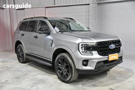 Silver 2025 Ford Everest Wagon Sport (Rwd)