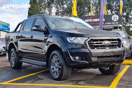 Black 2017 Ford Ranger Dual Cab Utility Fx4 Special Edition