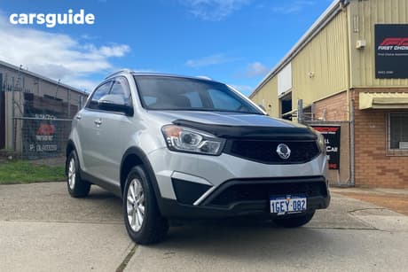 Silver 2015 Ssangyong Korando Wagon S