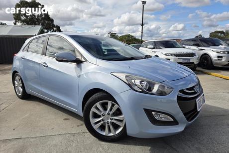 Blue 2012 Hyundai I30 Hatchback Elite