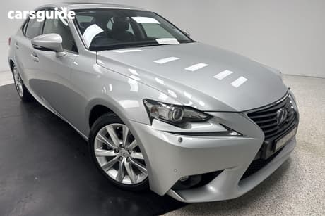 Silver 2016 Lexus IS300H Sedan Luxury Hybrid