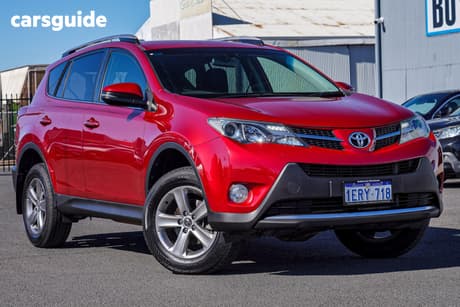Red 2014 Toyota RAV4 Wagon Gxl (4X4)