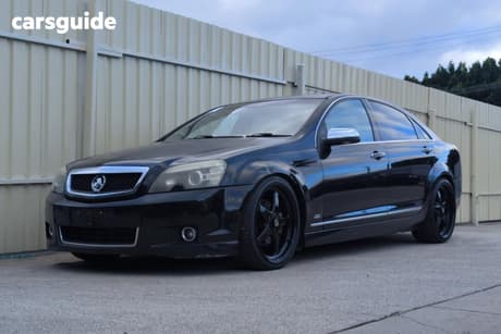 Black 2008 Holden Caprice Sedan