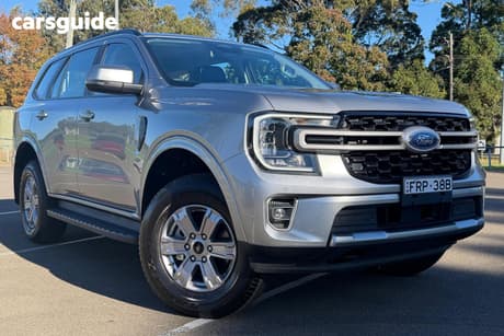 Silver 2024 Ford Everest Wagon Ambiente (Rwd)