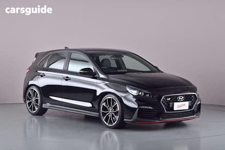 Black 2019 Hyundai I30 Hatchback N Performance Lux