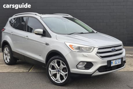 Silver 2016 Ford Escape Wagon Titanium (Awd)