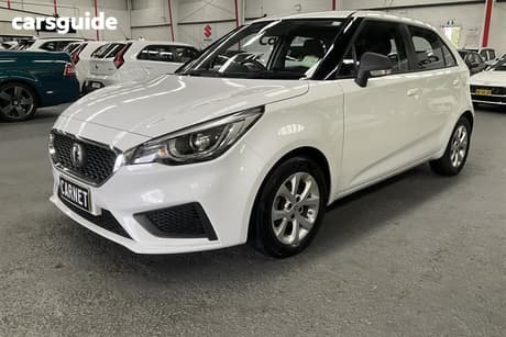 White 2023 MG MG3 Hatchback Core (With Navigation)