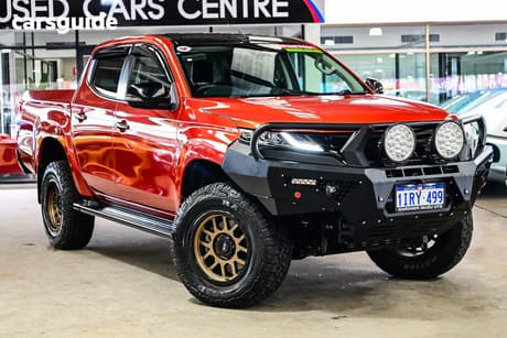 Orange 2023 Mitsubishi Triton Double Cab Pick Up Gsr (4X4)