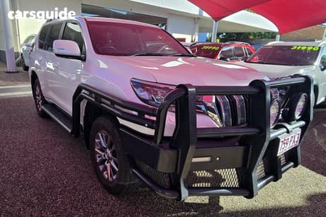 White 2017 Toyota Landcruiser Prado Wagon Kakadu (4X4)