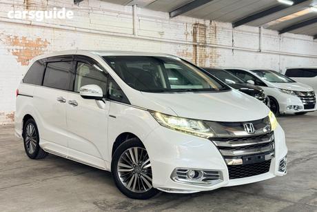 White 2016 Honda Odyssey SUV  ABSOLUTE EX HONDA SENSING