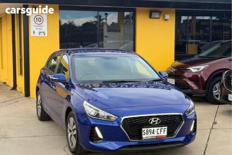 Blue 2020 Hyundai I30 Hatchback Active