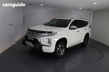 White 2021 Mitsubishi Pajero Sport Wagon Gls (2Wd) 7 Seat