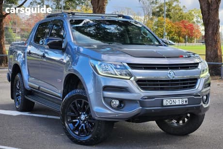 Grey 2017 Holden Colorado Crew Cab Pickup Ltz (4X4)