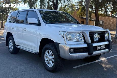 White 2008 Toyota Landcruiser Wagon Gxl (4X4)