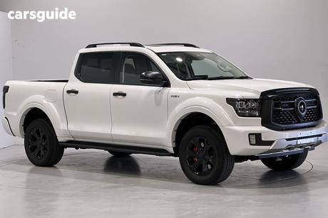 White 2026 GWM Cannon Alpha Dual Cab Utility Ultra Phev (4X4)