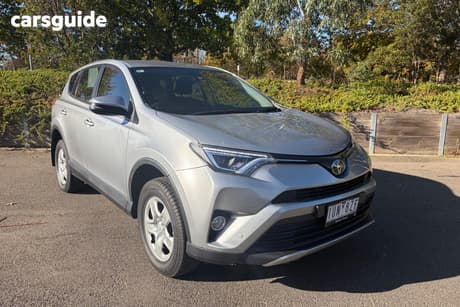 Silver 2018 Toyota RAV4 Wagon Gx (2Wd)