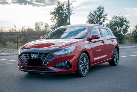 Burgundy 2021 Hyundai I30 Hatchback Active