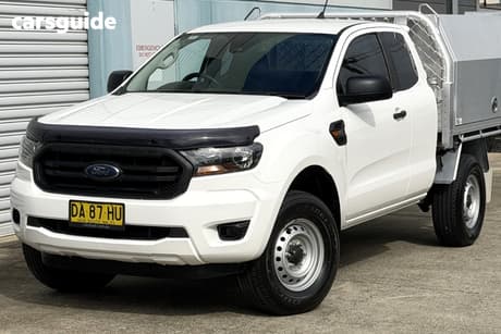 White 2021 Ford Ranger Super Cab Chassis Xl 2.2 Hi-Rider (4X2)