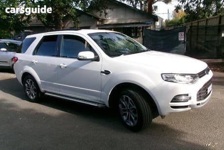 White 2014 Ford Territory Wagon Titanium (Rwd)