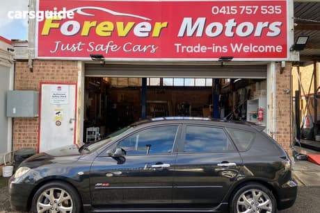 Black 2008 Mazda 3 Hatchback Sp23
