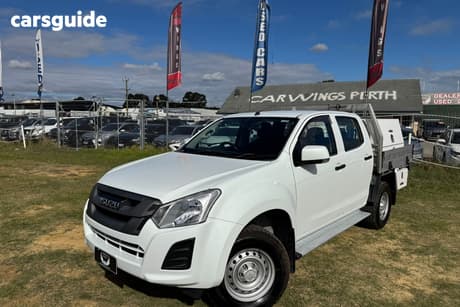 White 2019 Isuzu D-MAX Space Cab Utility Sx Hi-Ride (4X2)