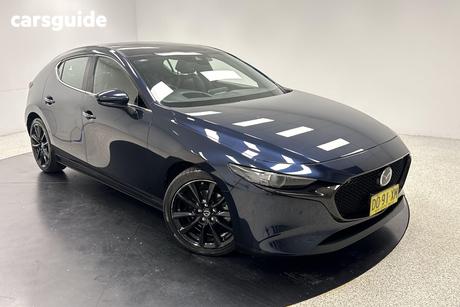 Blue 2019 Mazda 3 Hatchback G25 Astina