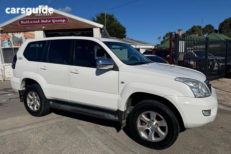 White 2006 Toyota Landcruiser Prado Wagon Gxl (4X4)