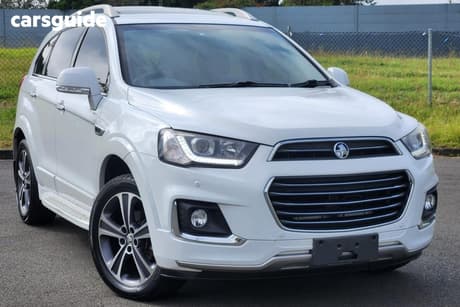 White 2016 Holden Captiva Wagon 7 Ltz (Awd)