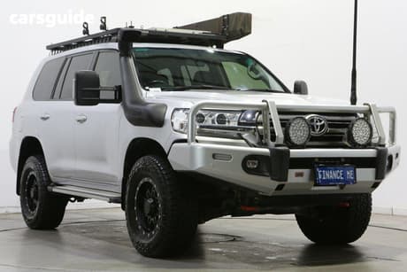 Silver 2019 Toyota Landcruiser Wagon Lc200 Gxl (4X4)