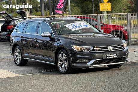 Grey 2017 Volkswagen Passat Wagon Alltrack 140 Tdi Wolfsburg Edt