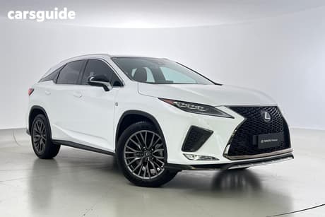 White 2020 Lexus RX300 Wagon F Sport
